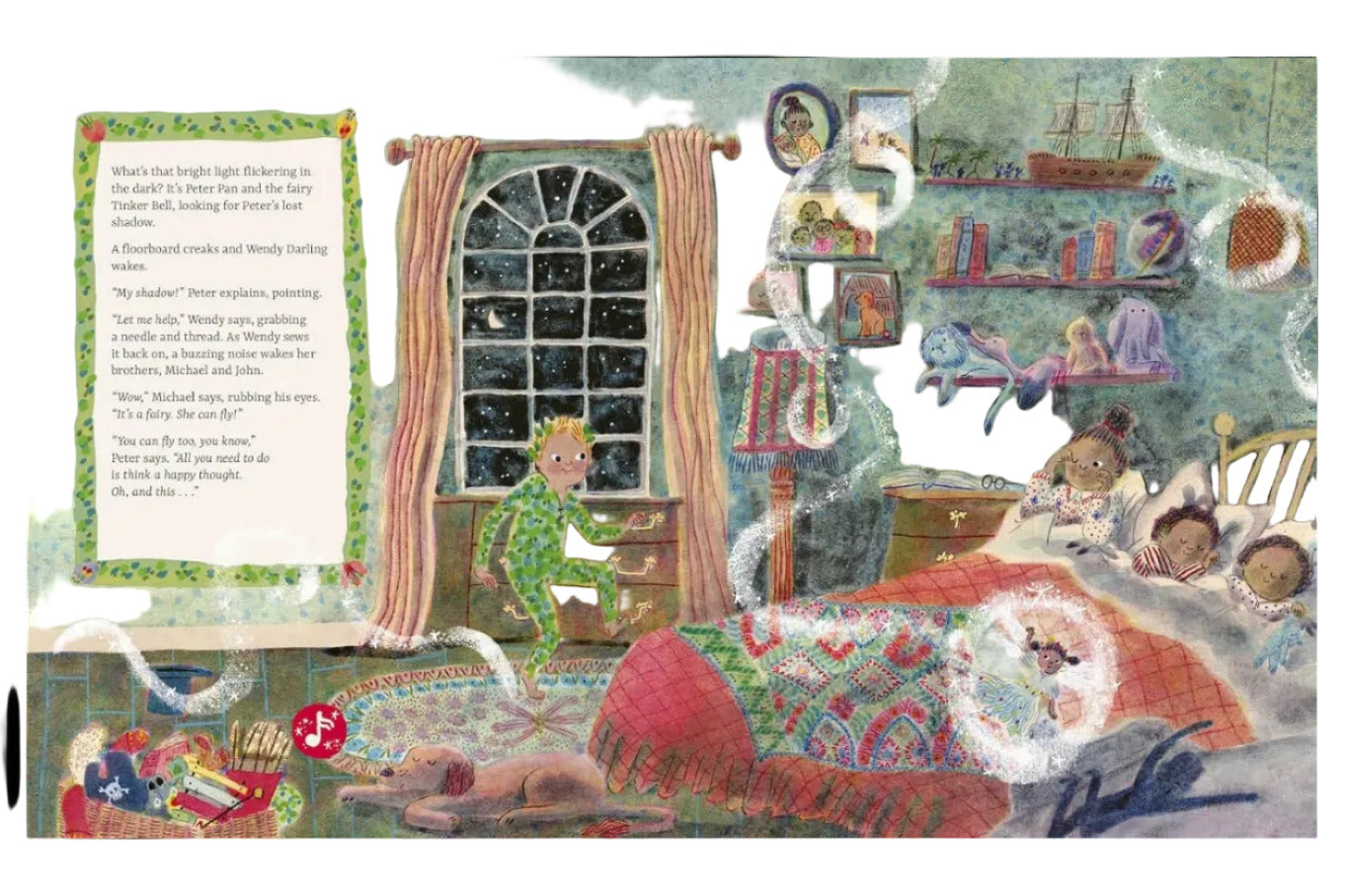 ALL THE WORLD'S A STAGE: PETER PAN A POP OUT SOUND BOOK