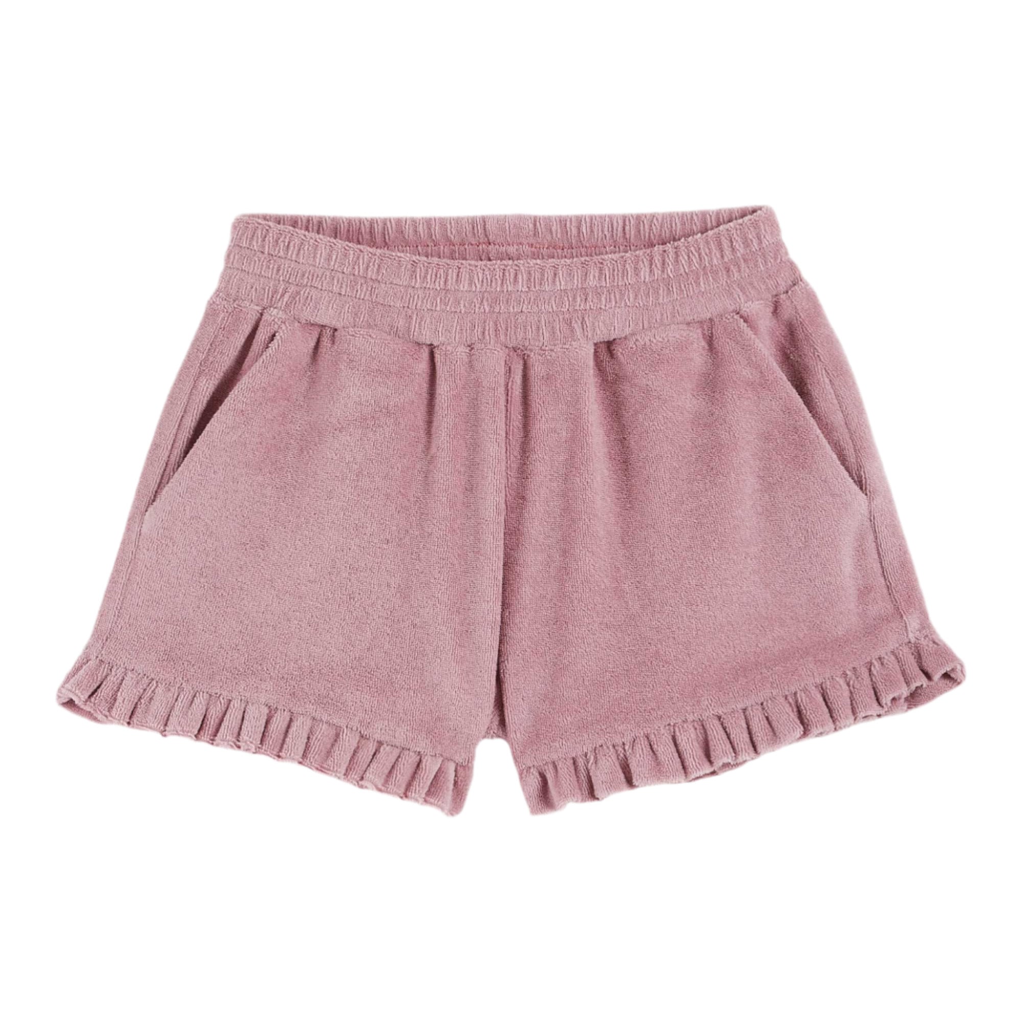 LILAC TERRY SHORTS - Little-ish