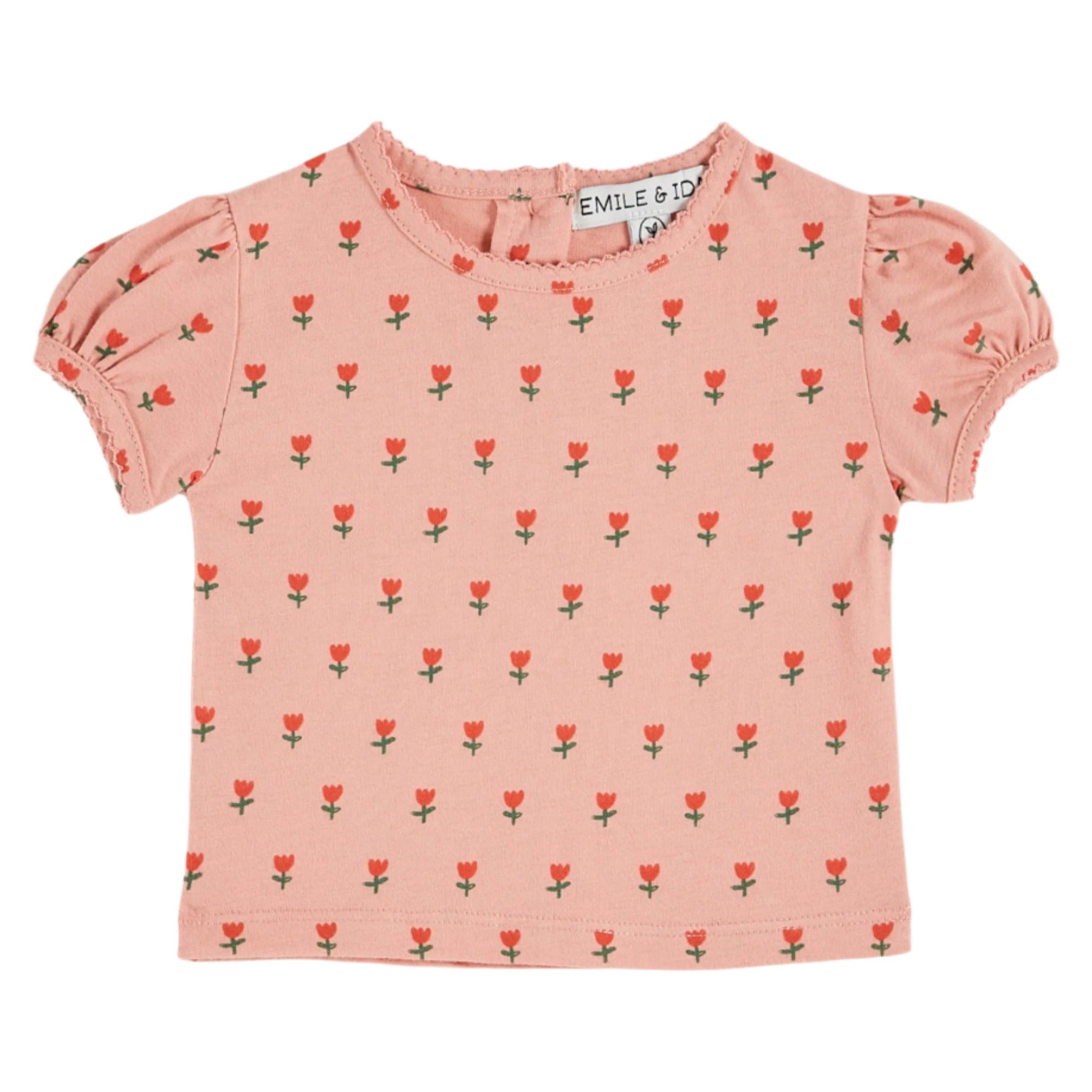 PETITE TULIPE PIQUE T SHIRT - Little-ish