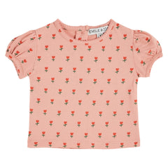 PETITE TULIPE PIQUE T SHIRT