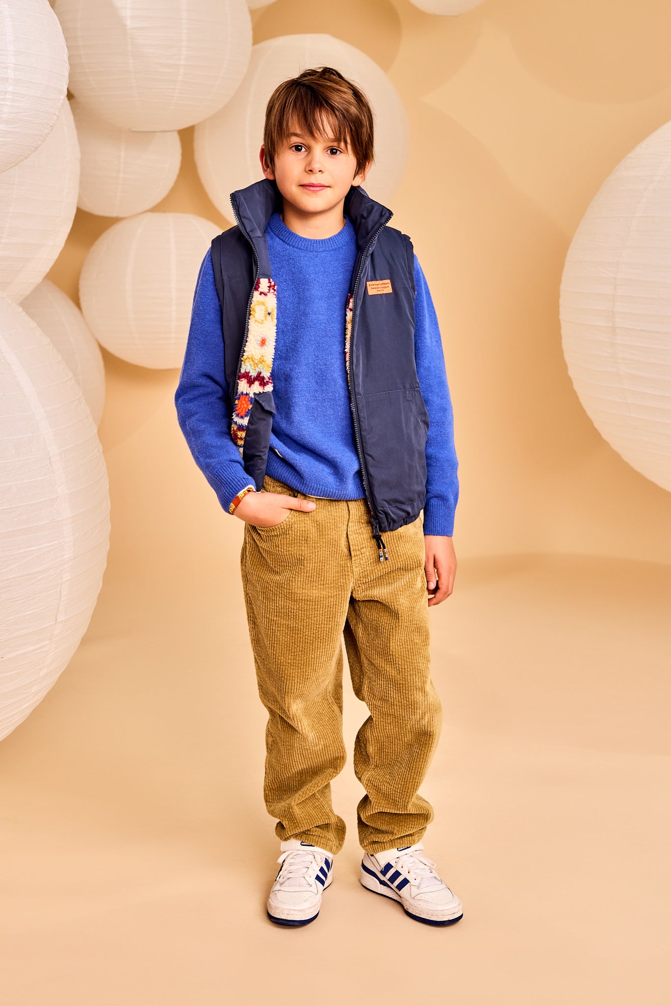 JAMES CORDUROY PANTS - WILLOW GREEN