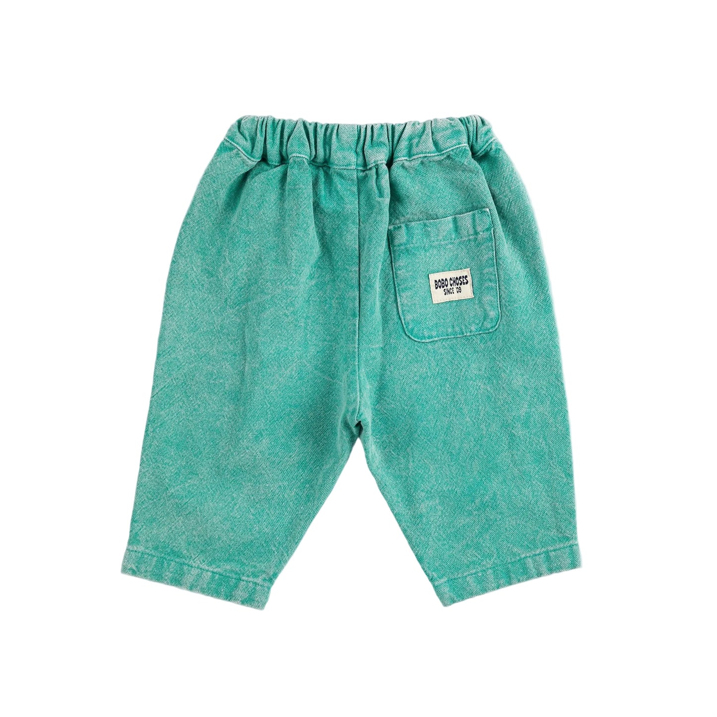 BOBO CHOSES SINCE 09 GREEN WOVEN PANTS