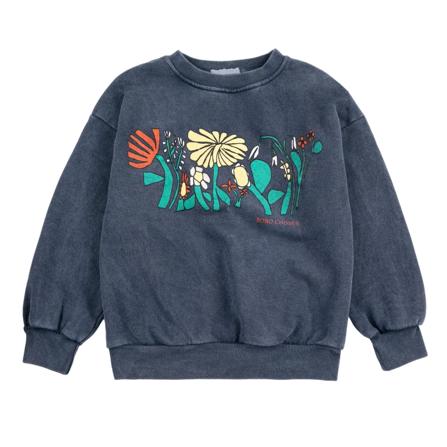 COLOR HERBALIST NAVY SWEATSHIRT
