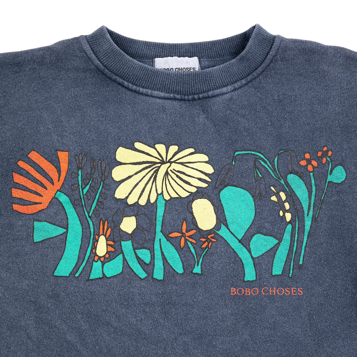 COLOR HERBALIST NAVY SWEATSHIRT
