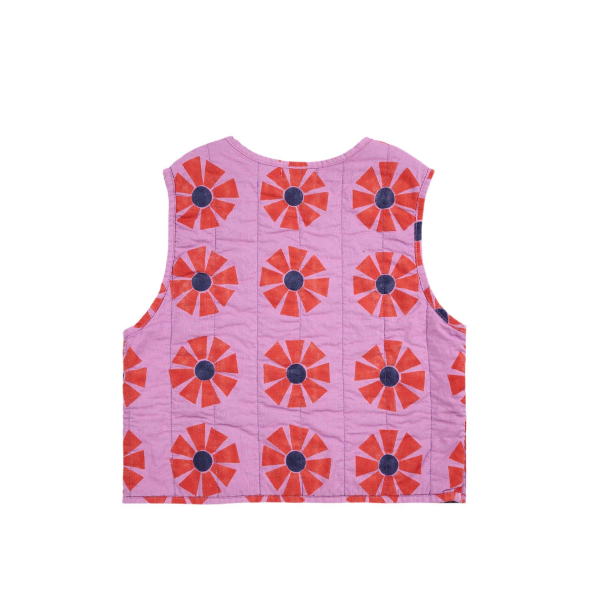 KALEIDOSCOPE ALL OVER QUILTED VEST - Little-ish
