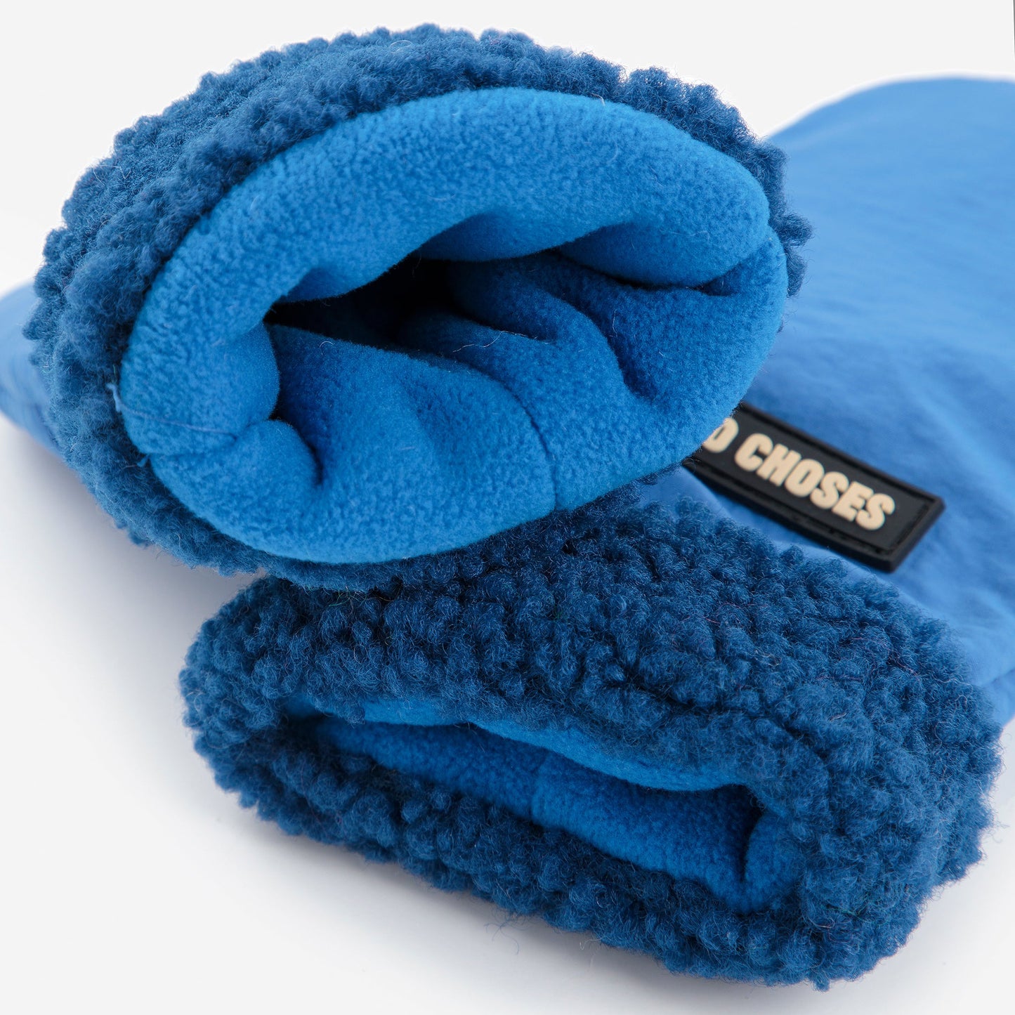 BOBO CHOSES BI COLOR MITTENS - BLUE