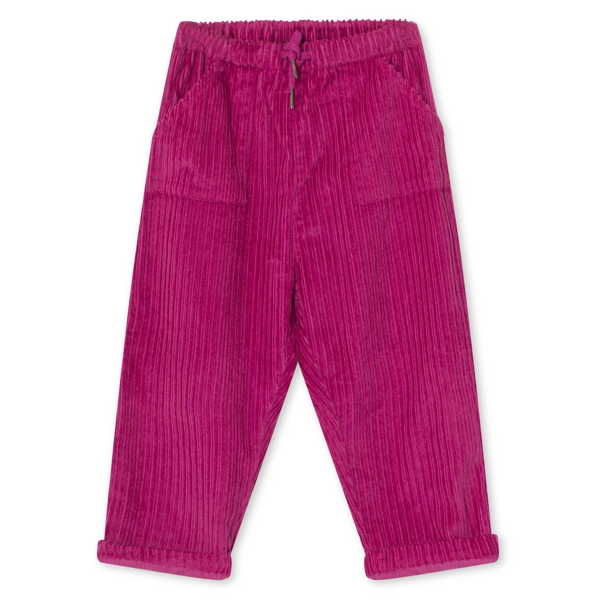 BASTIAN CORDUROY PANT - FUCHSIA - Little-ish