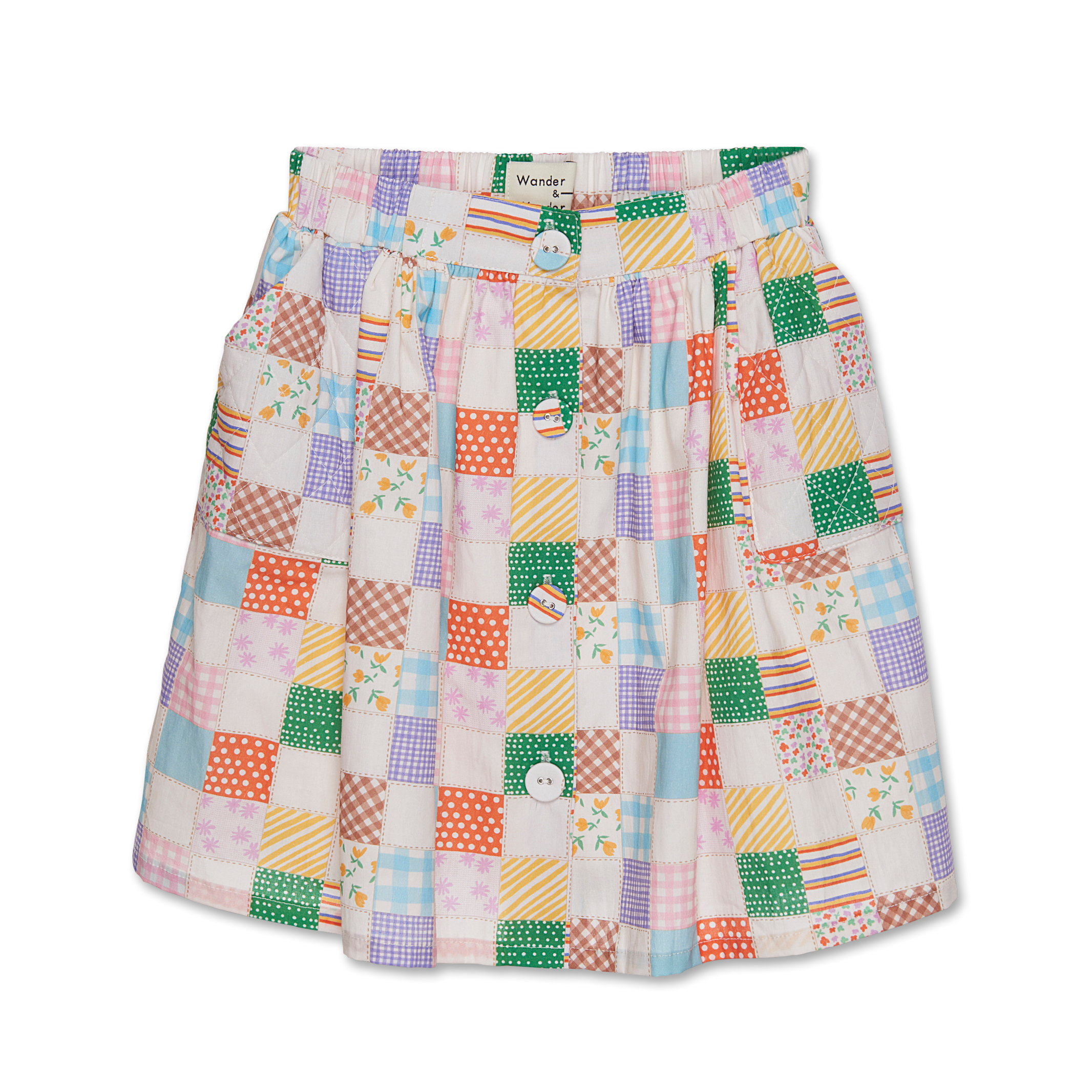 PATCHWORK SKIRT - Little-ish