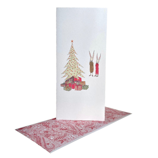 CHRISTMAS MORNING - BLANK CARD