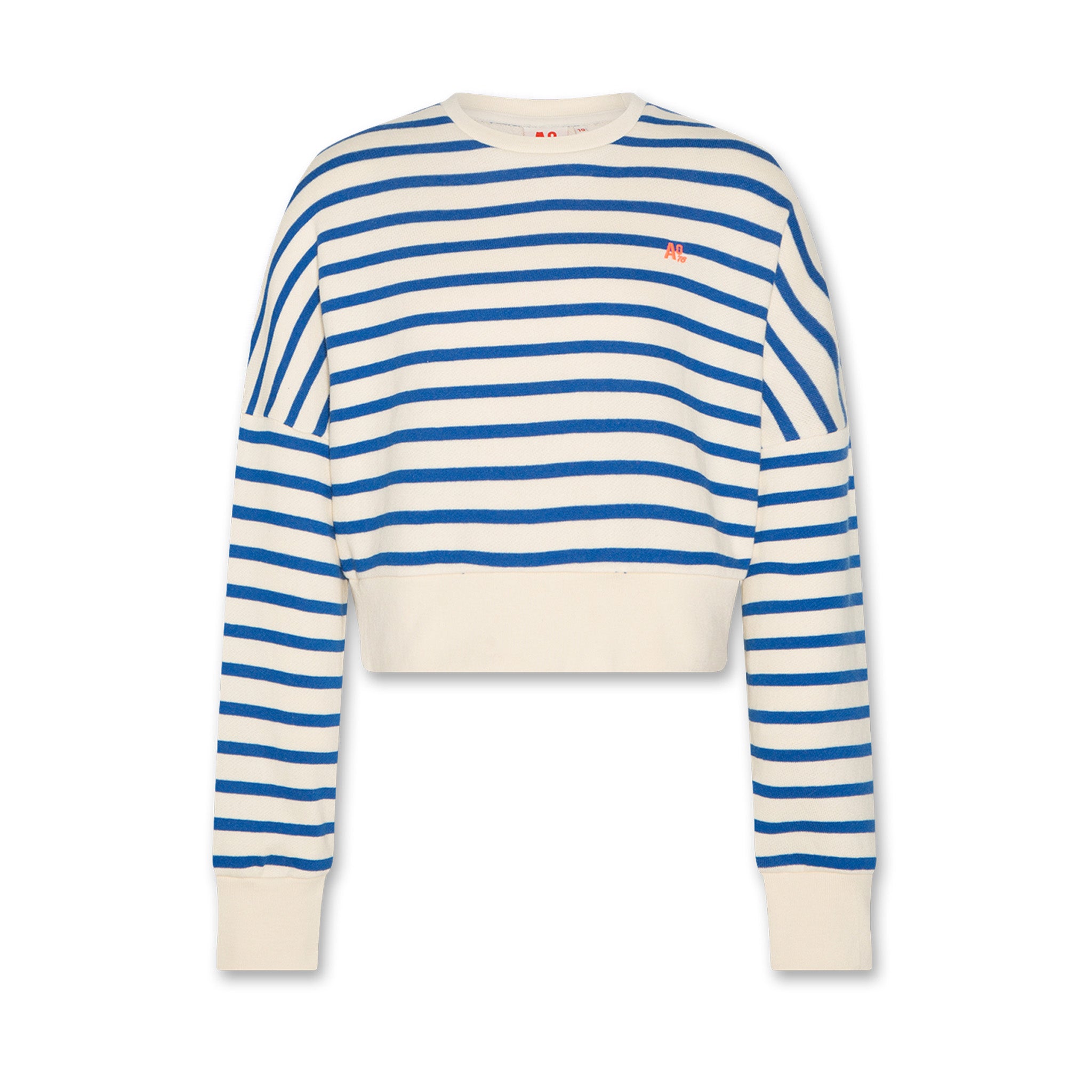 ABBY STRIPED LOGO SWEATSHIRT - Little-ish