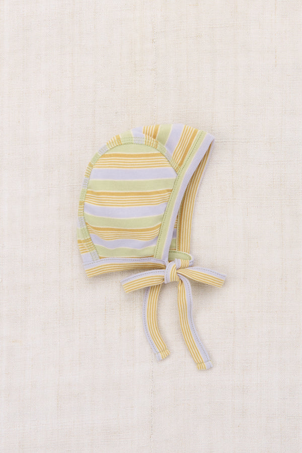 BABY BONNET - MIST AVENUE STRIPE