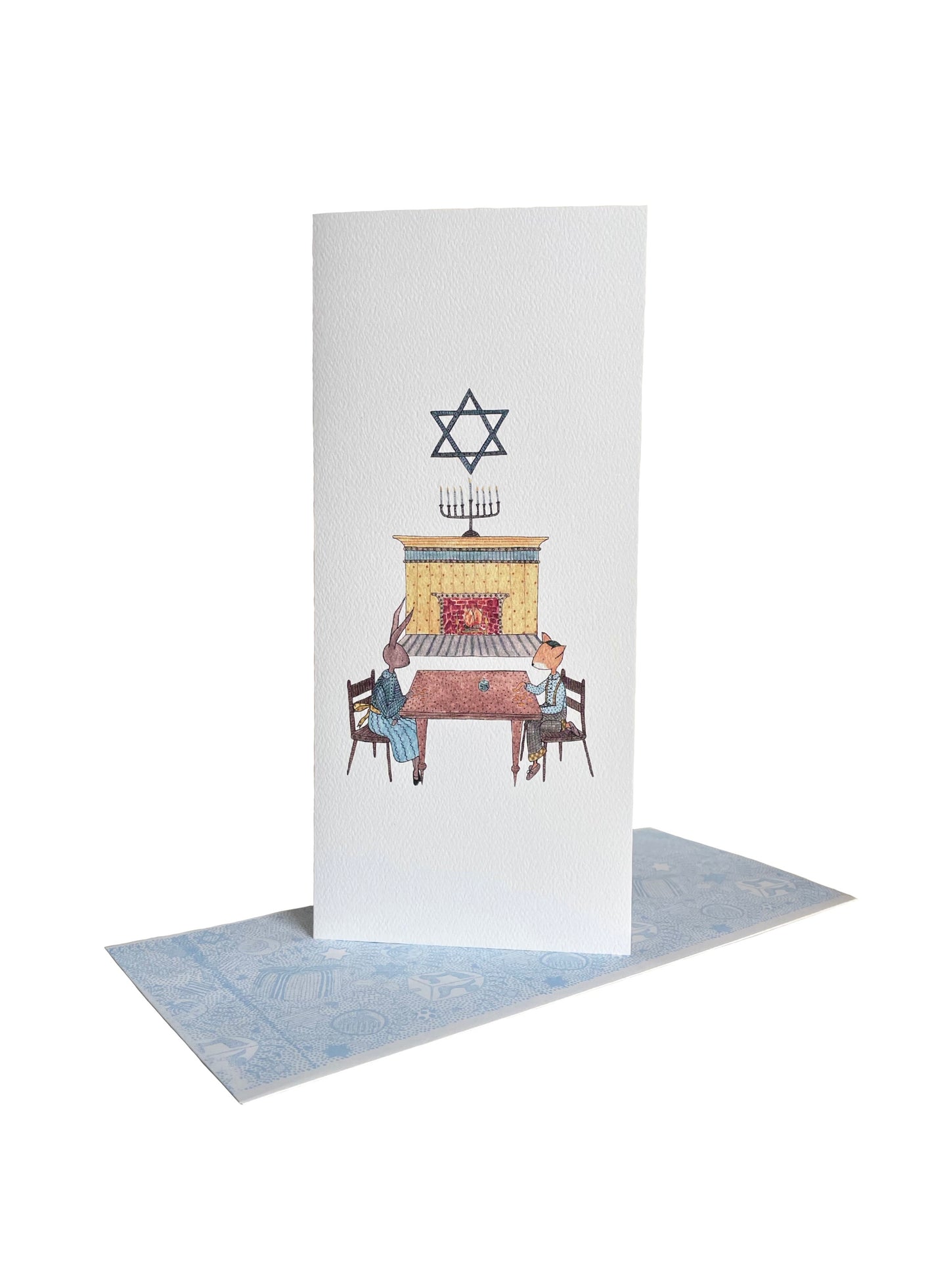DREIDEL - BLANK CARD