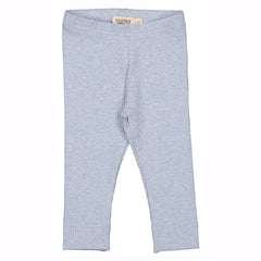 PLAIN BODY RIBBED LEGGING - FRESH AIR MELANGE