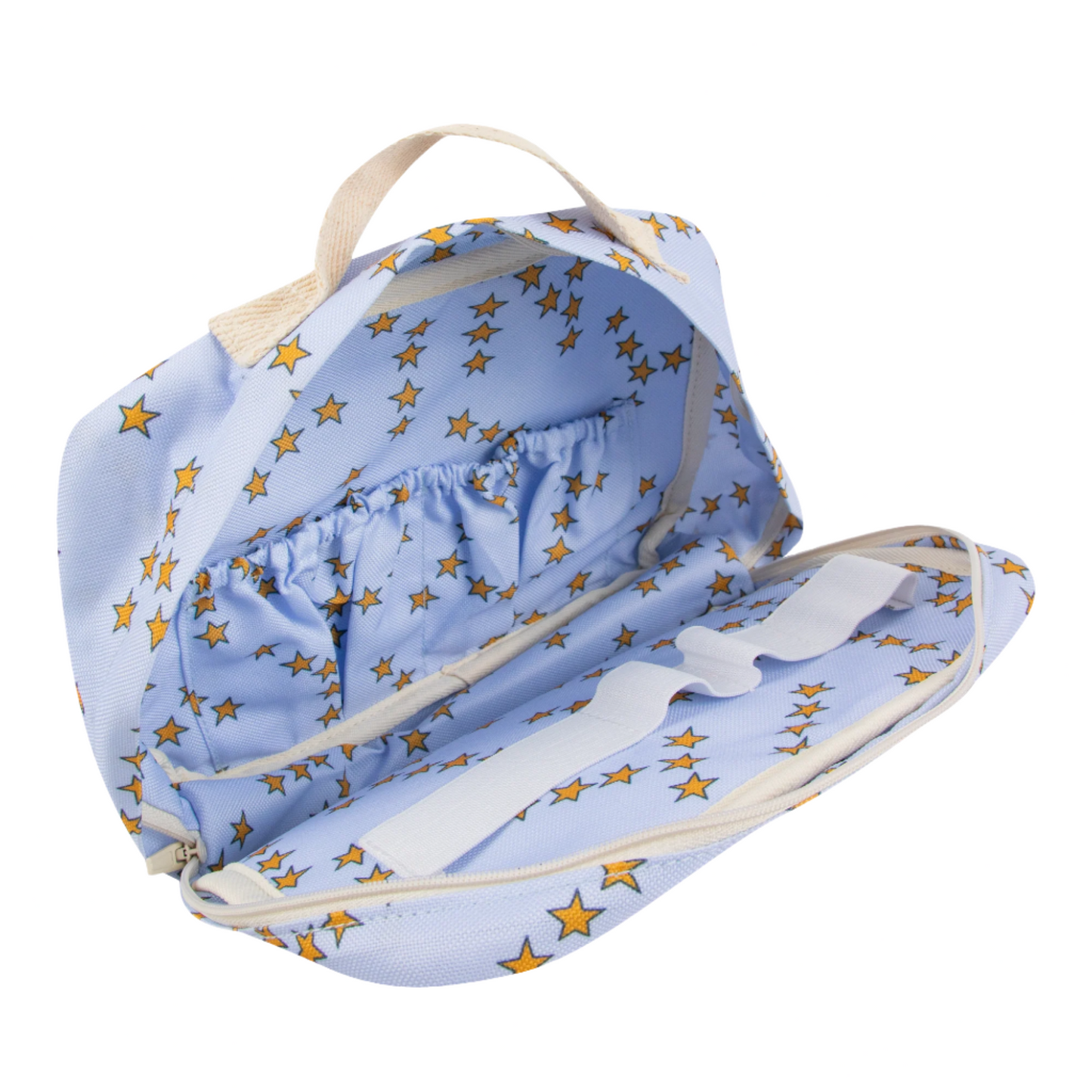 GOMMU POUCH - GRAY STARS