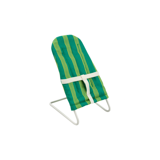 GOMMU POCKET BOUNCER - GREEN STRIPES