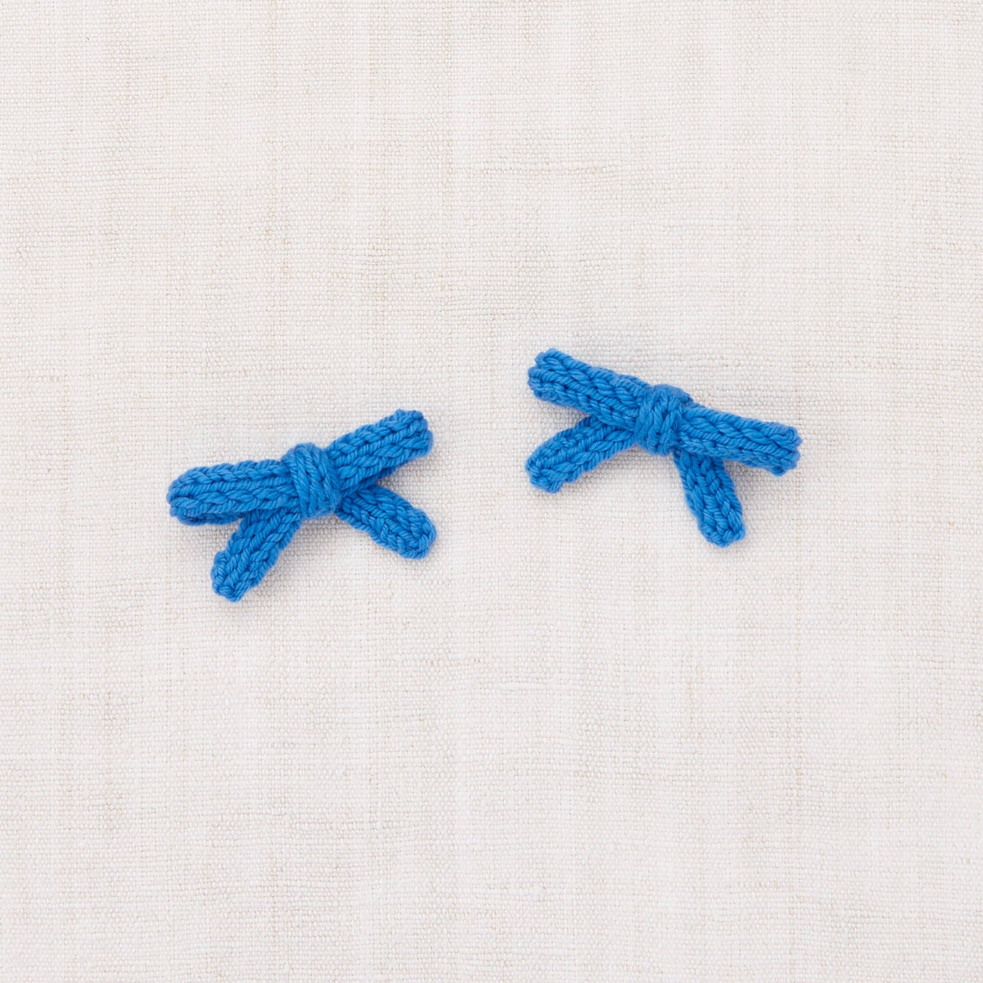 Misha and Puff Goldie Bow set cerulean blue - Little-ish