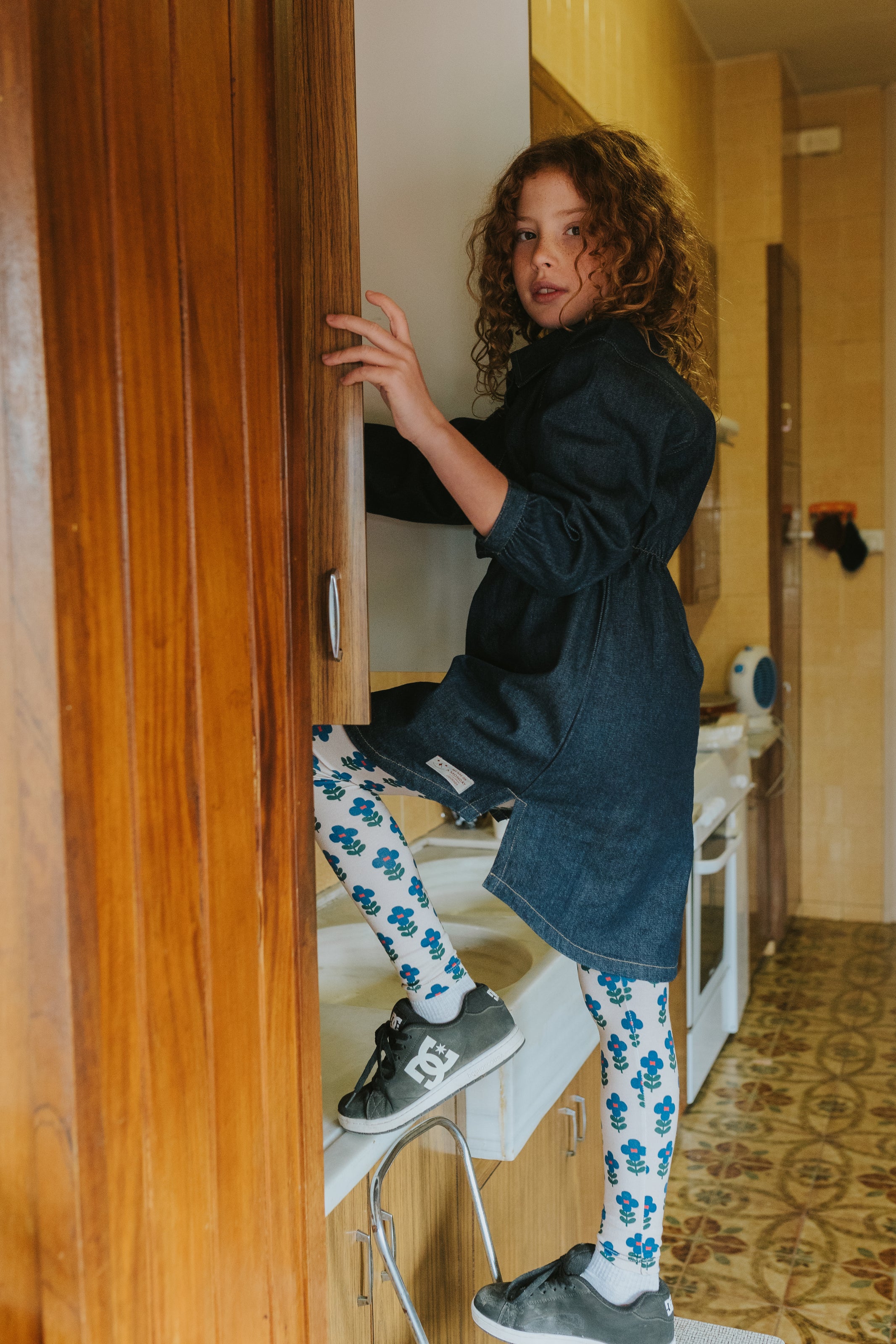 SISSI LEGGINGS FLOWER PRINT - Little-ish