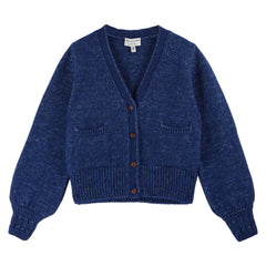 CARDIGAN COTE - ROYAL BLUE