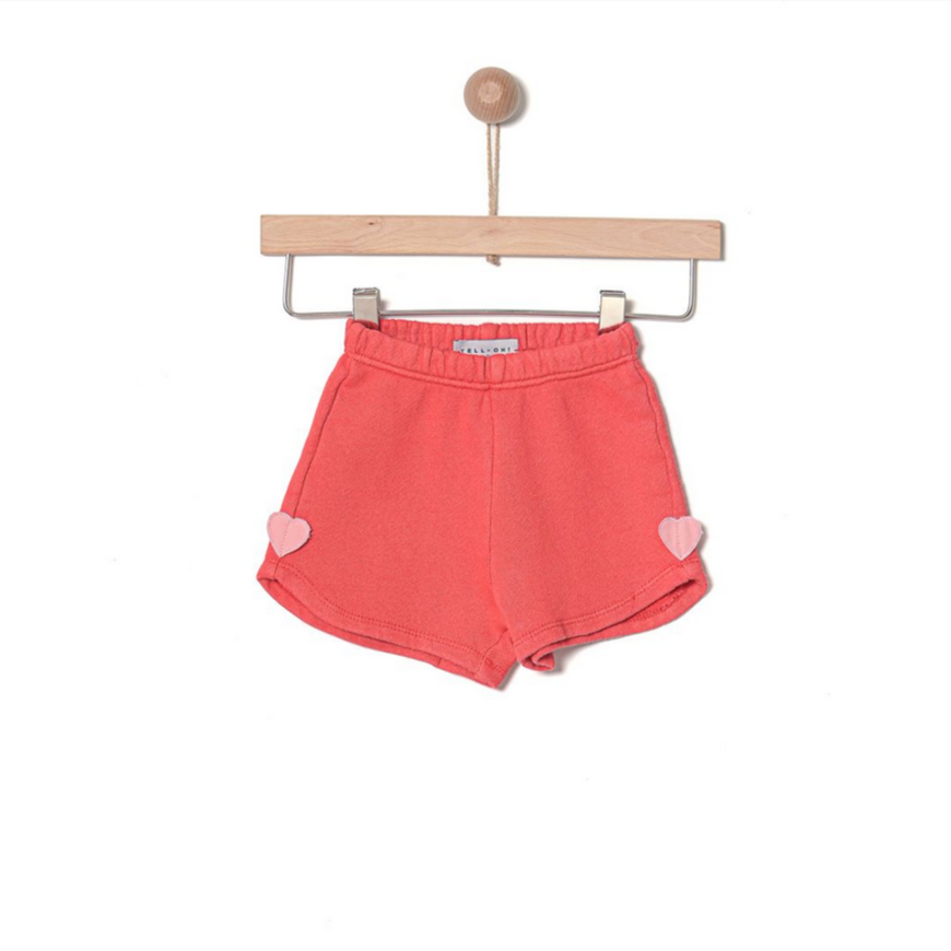 SHORT SLEEVE SWEATSHIRT & SHORT SET - Little-ish