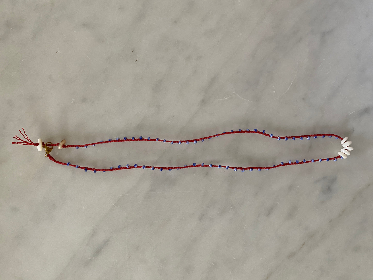 ITALIAN HANDMADE NECKLACE - PUKA SHELLS
