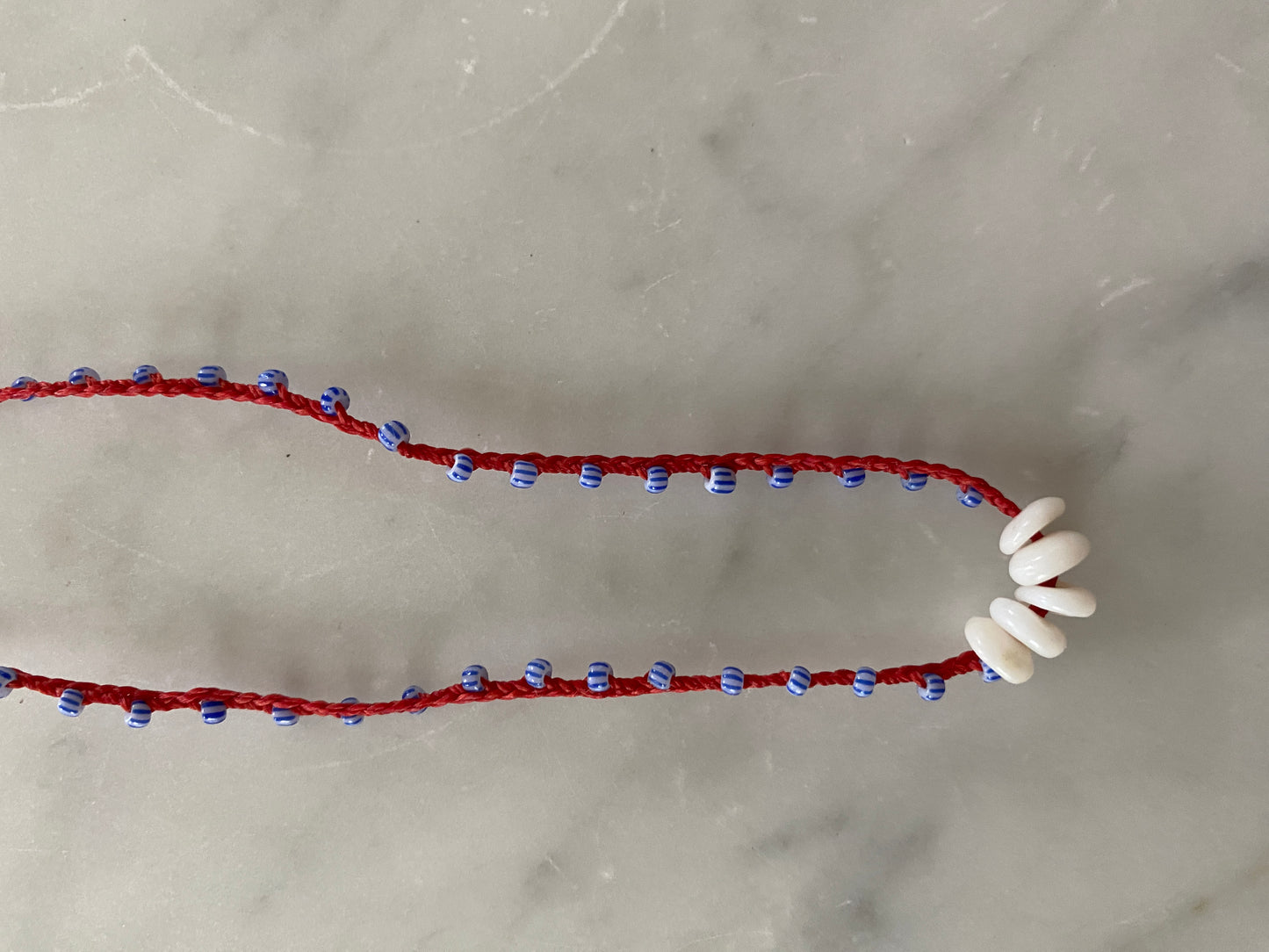 ITALIAN HANDMADE NECKLACE - PUKA SHELLS