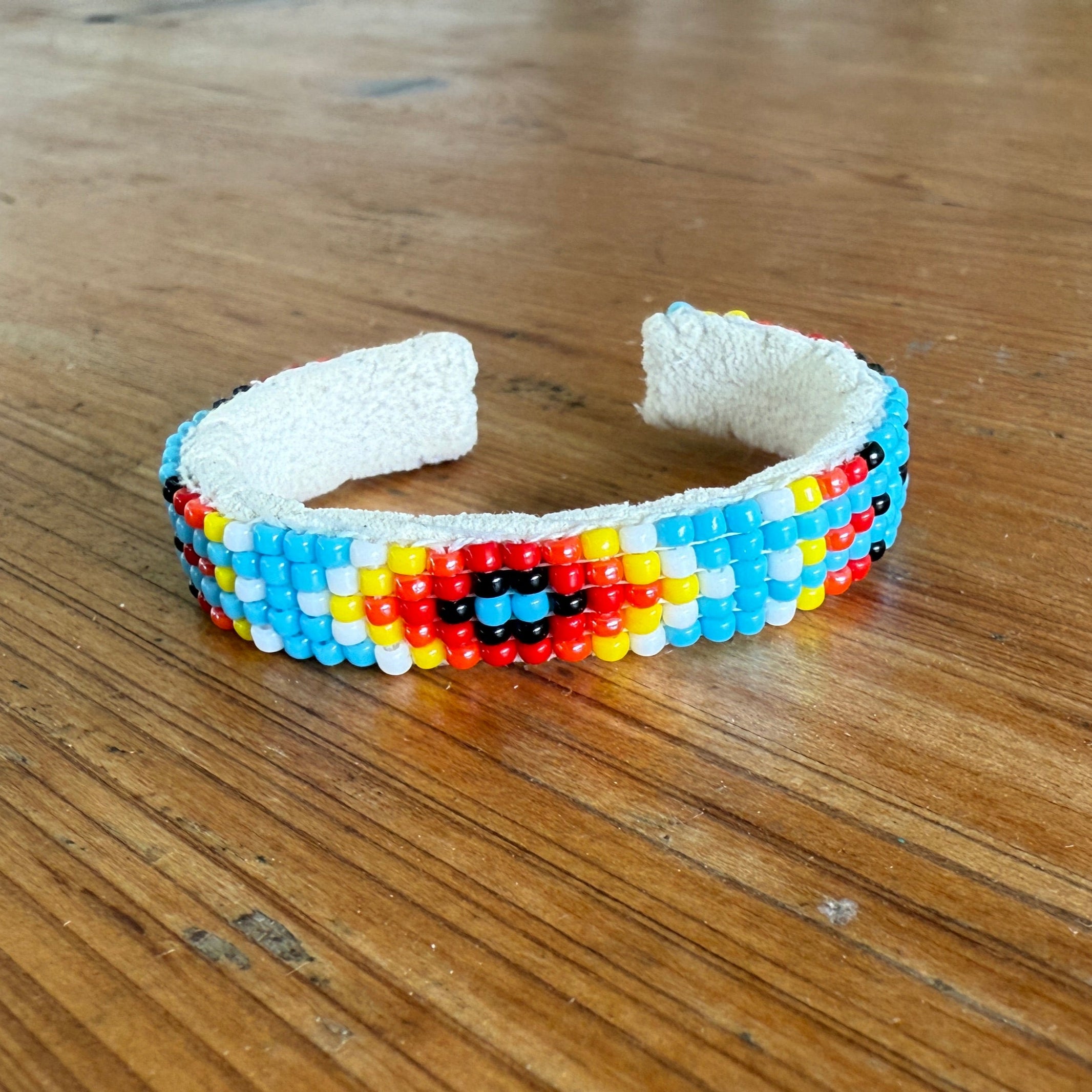 HANDMADE NAVAJO INDIAN BABY BRACELET CUFF - Little-ish