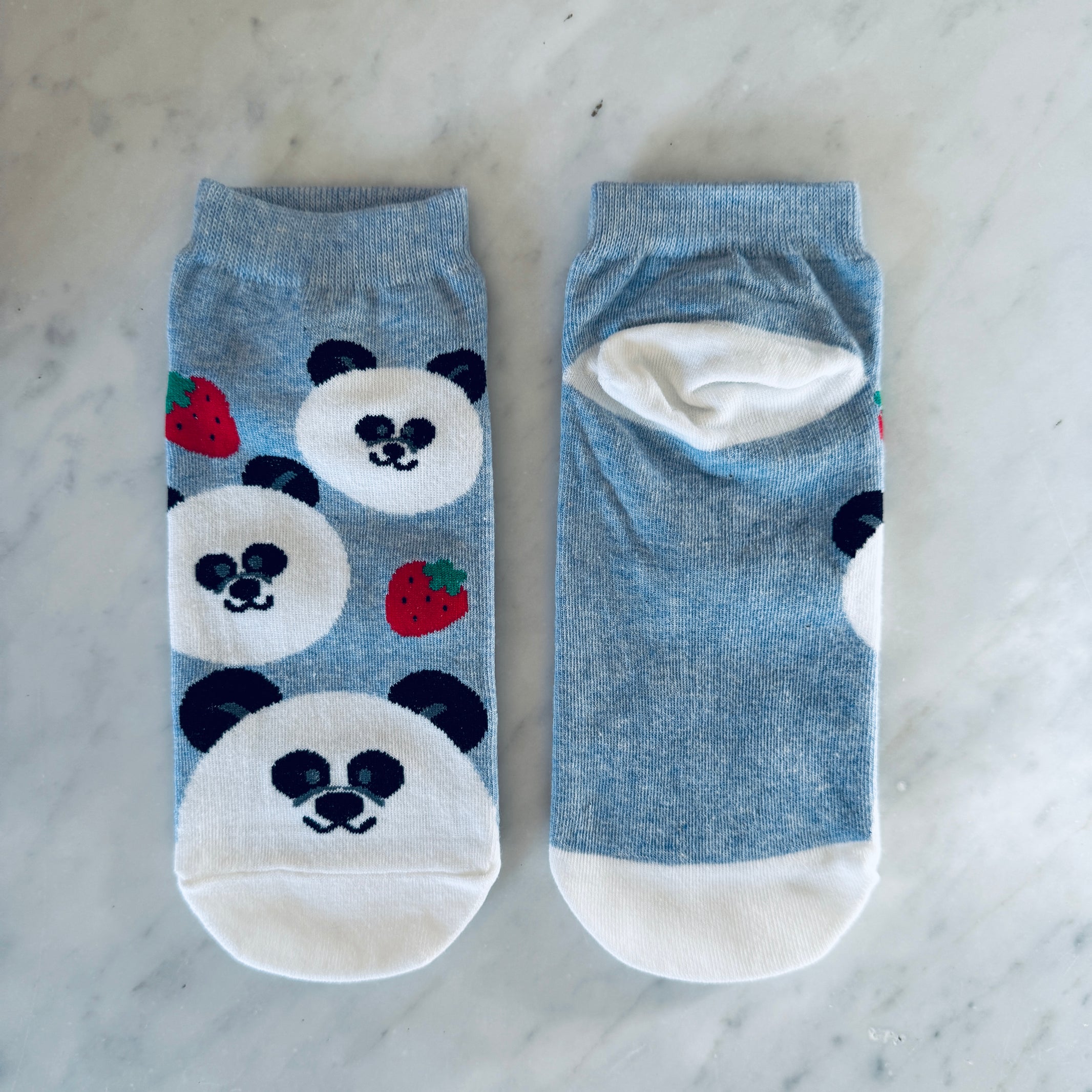 PANDA ANKLE SOCKS - Little-ish