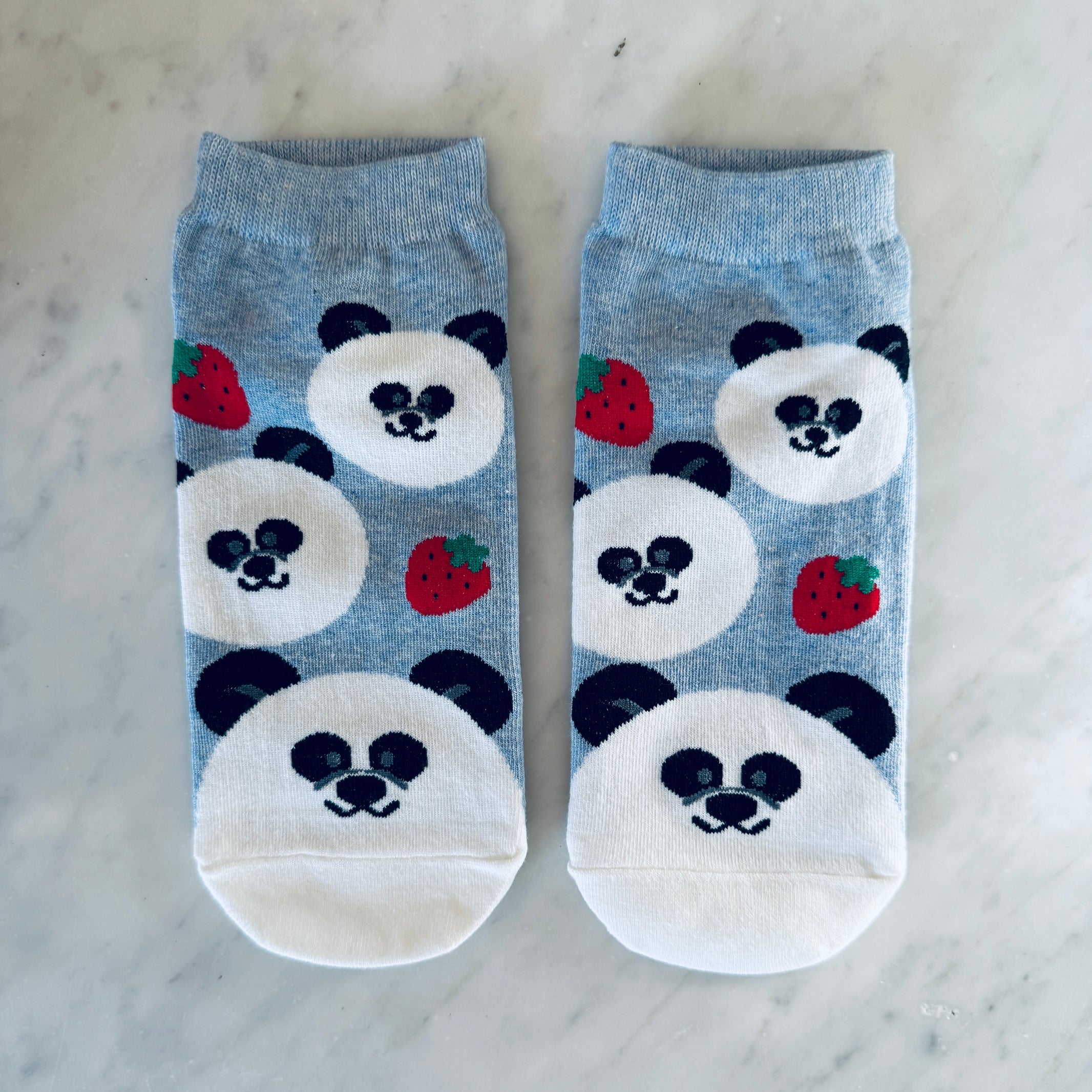 PANDA ANKLE SOCKS - Little-ish