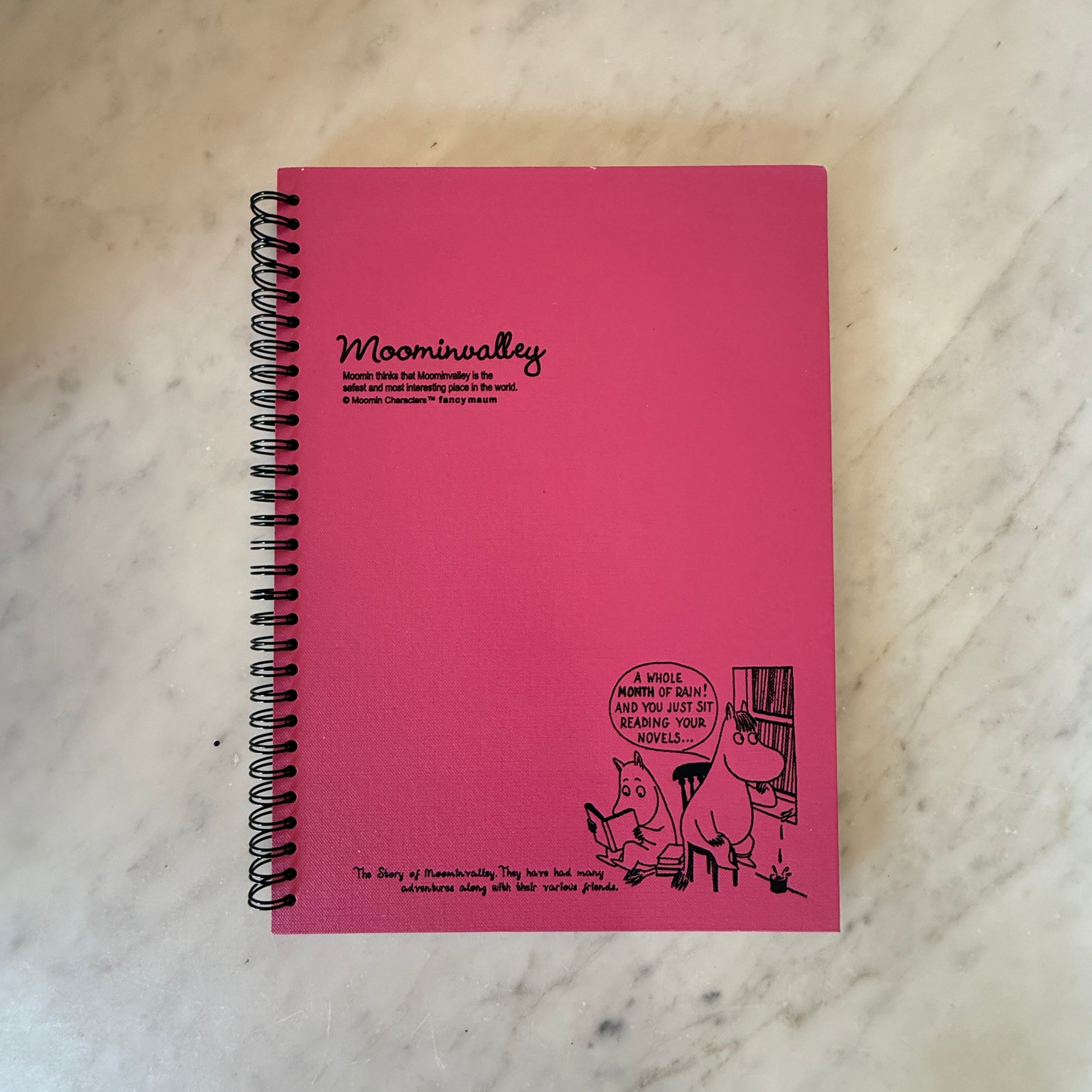 MOOMIN SPIRAL HARDCOVER NOTEBOOK - Little-ish