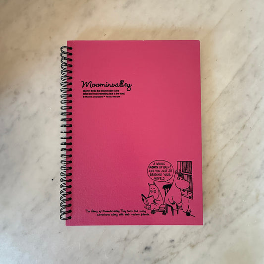 MOOMIN SPIRAL HARDCOVER NOTEBOOK