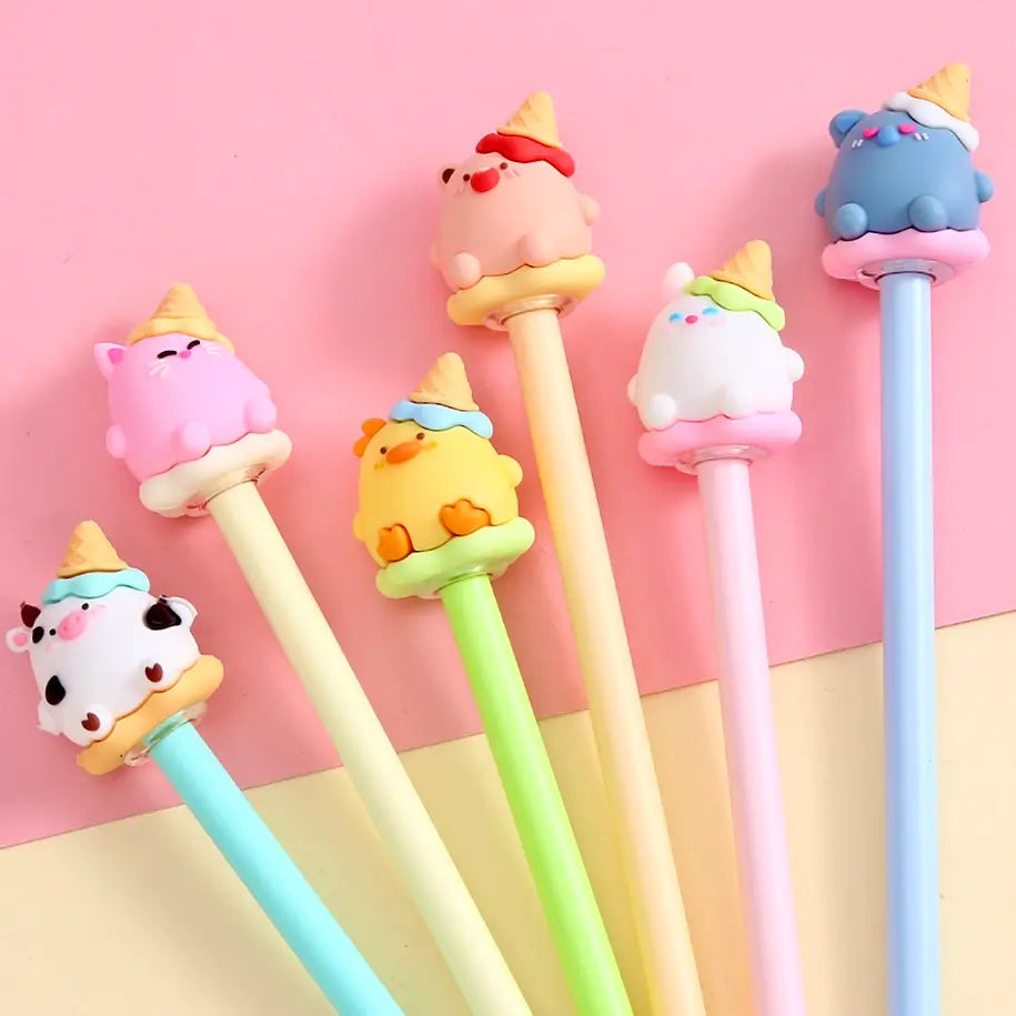 ICE CREAM PARTY ANIMAL GEL PEN - Little-ish
