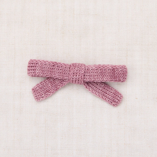 JUMBO GOLDIE BOW CLIP - ANTIQUE ROSE