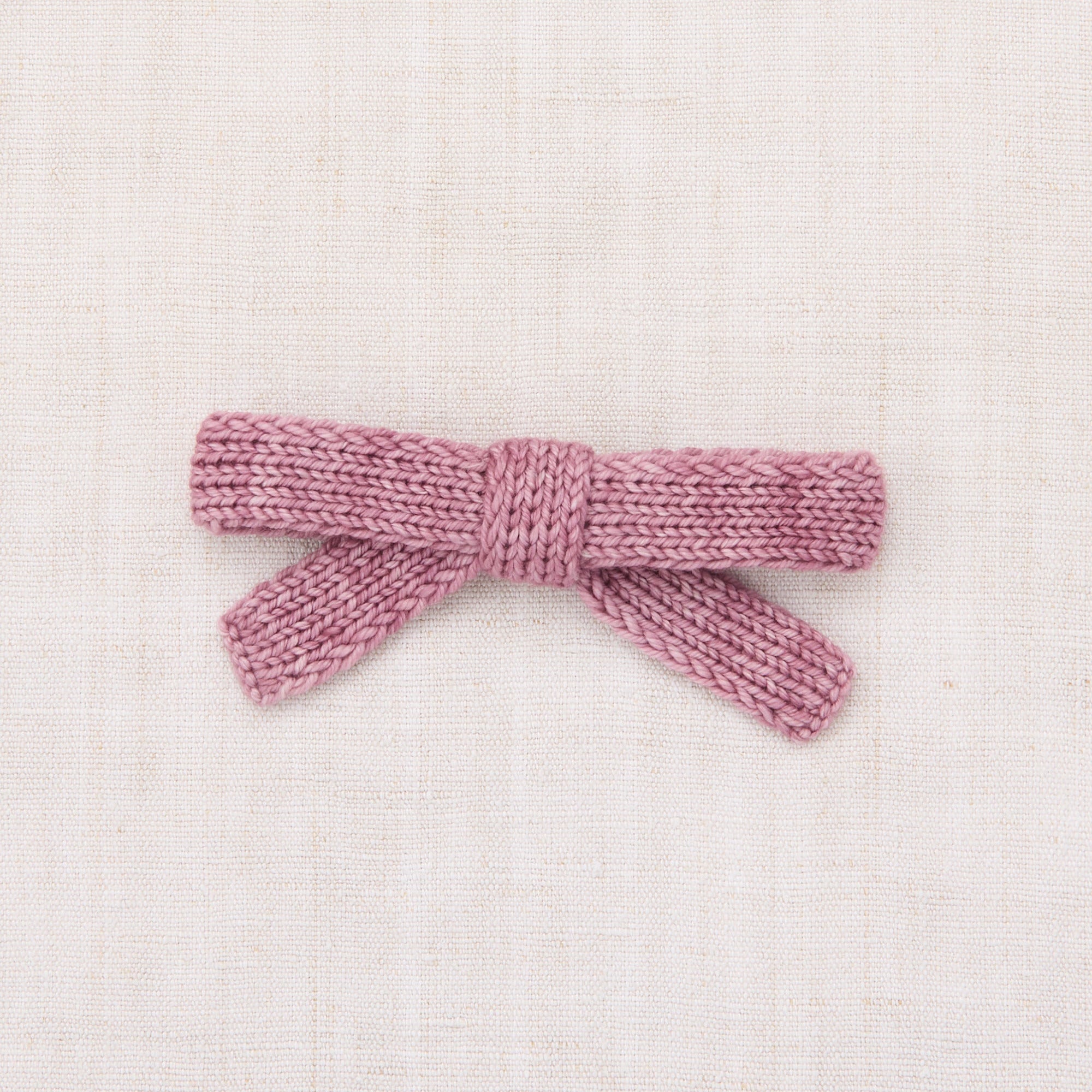 JUMBO GOLDIE BOW CLIP - ANTIQUE ROSE - Little-ish