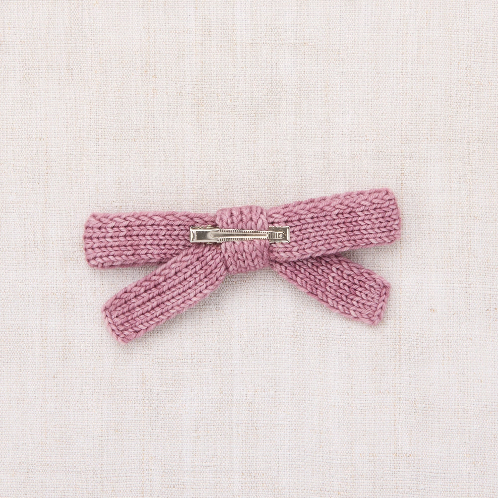 JUMBO GOLDIE BOW CLIP - ANTIQUE ROSE - Little-ish