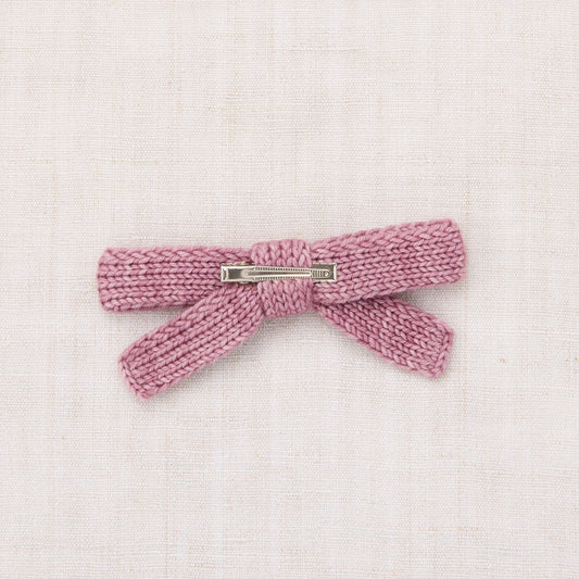 JUMBO GOLDIE BOW CLIP - ANTIQUE ROSE