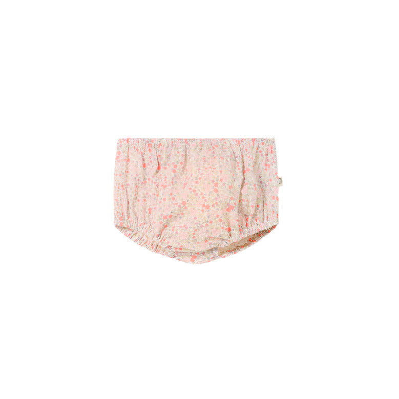 LOLA FLORAL ROMPER - CORAL - Little-ish