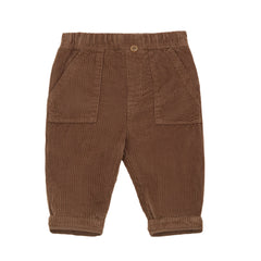 LOUIS LINED PANT - CASTAGNA BROWN