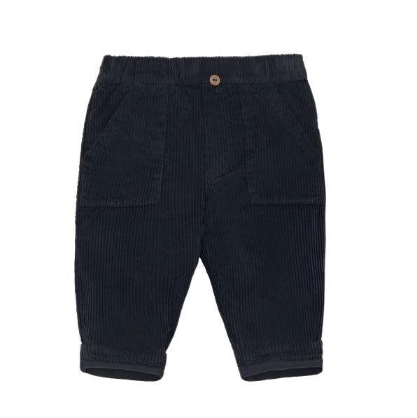 LOUIS LINED PANT - DARK BLUE - Little-ish