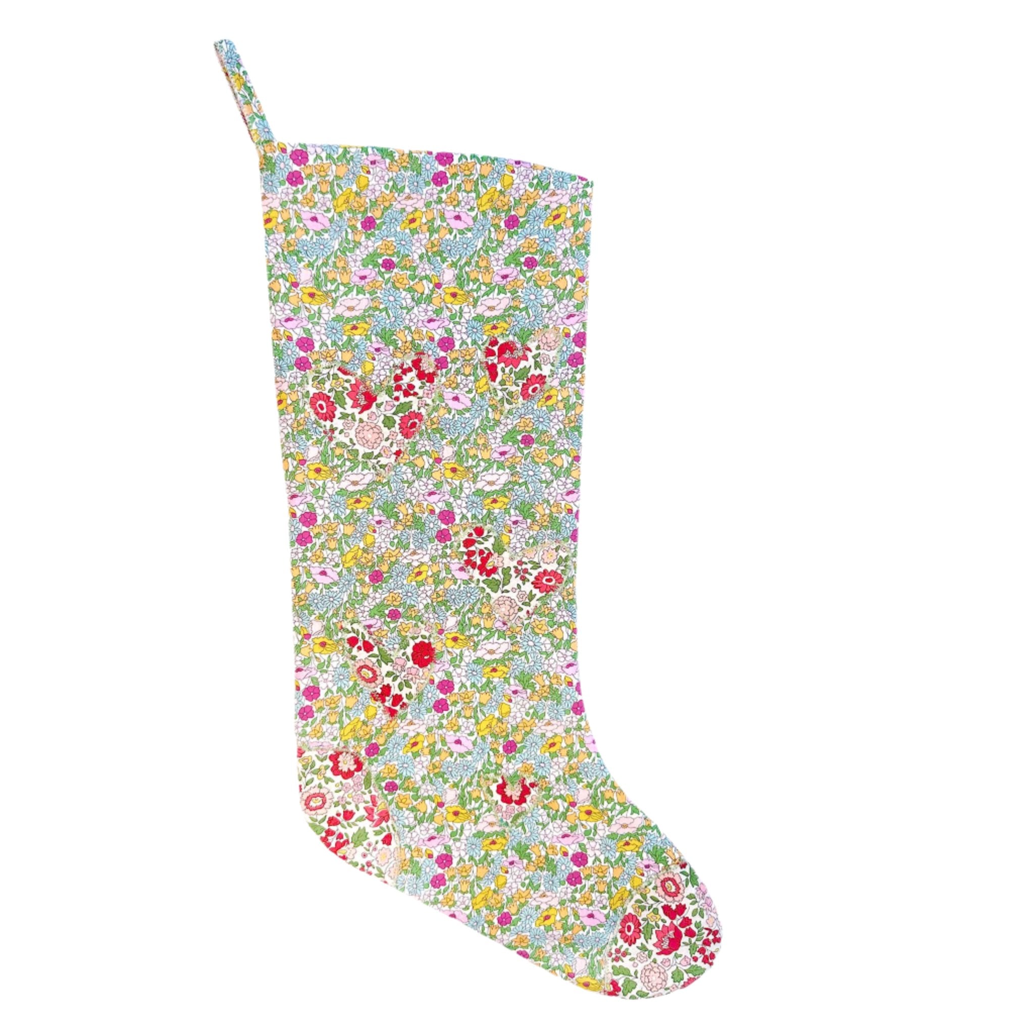 HEIRLOOM CHRISTMAS STOCKING - LIBERTY POPPY & DAISY II - Little-ish