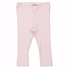 PLAIN BODY RIBBED LEGGING - LILAC