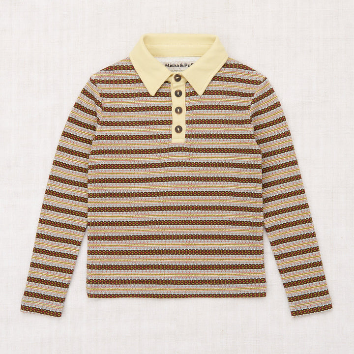 Misha and Puff Rodeo Long Sleeve Polo
