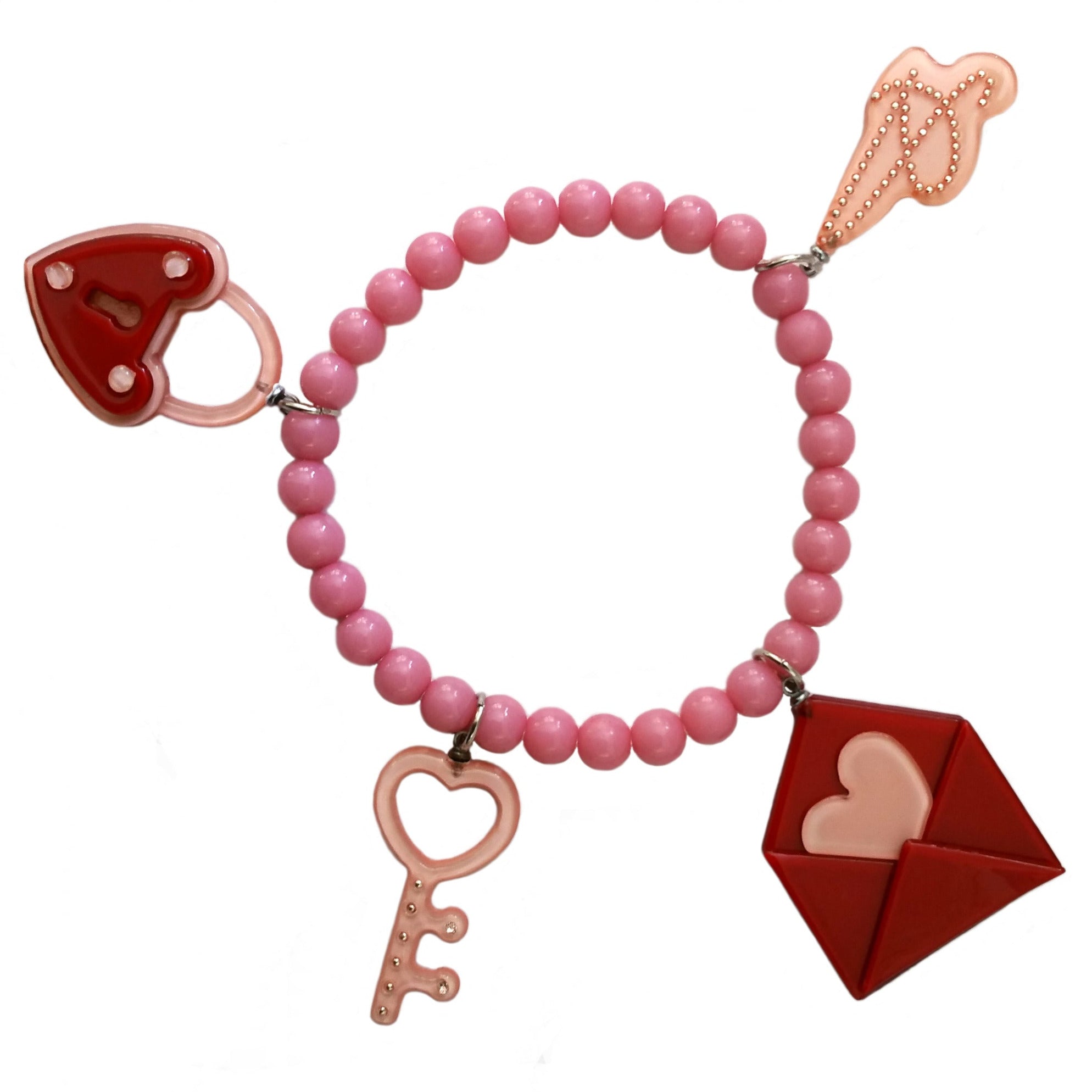 LOVE CHARM BRACELET - Little-ish