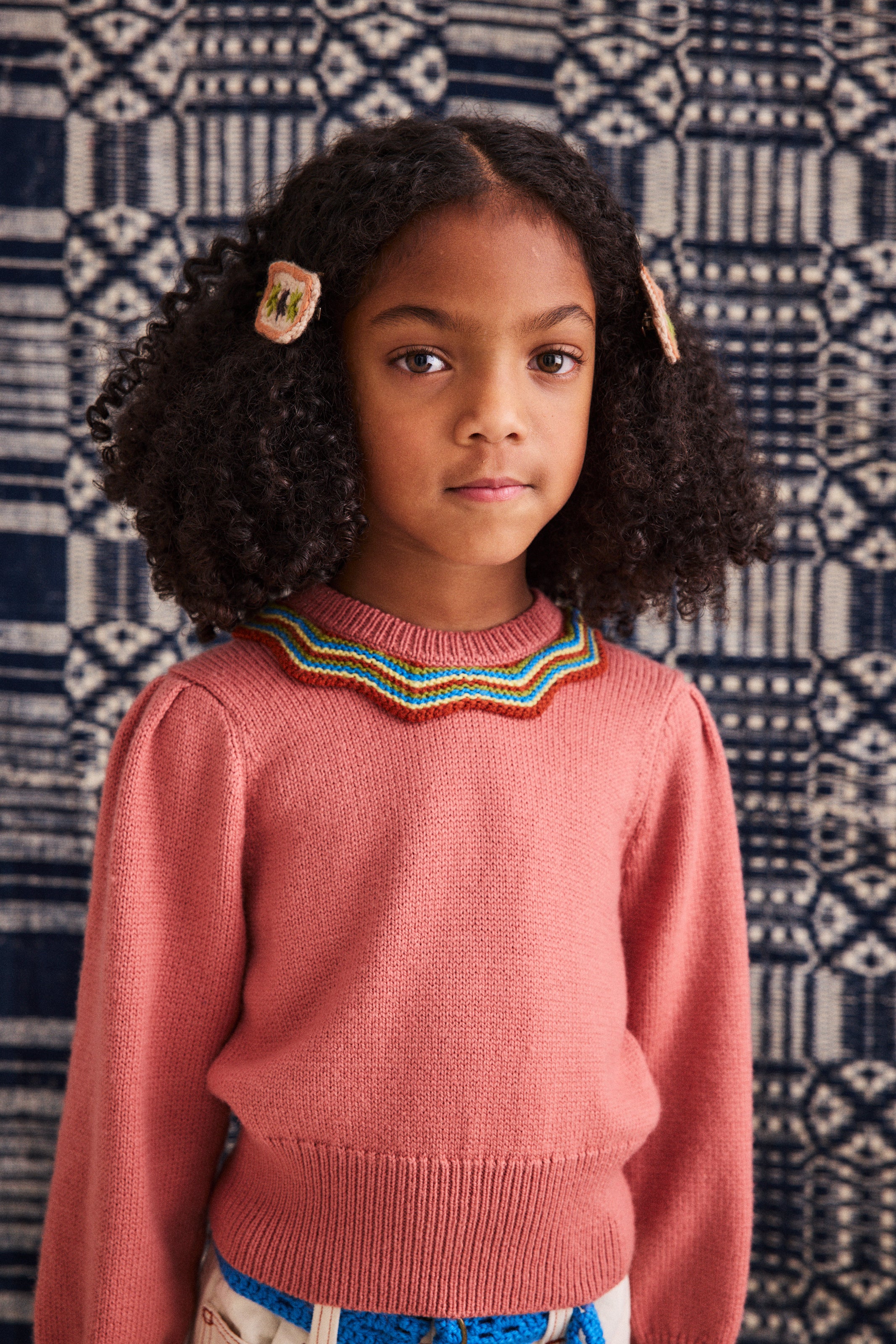 CHEVRON ELIZABETH PULLOVER - Little-ish