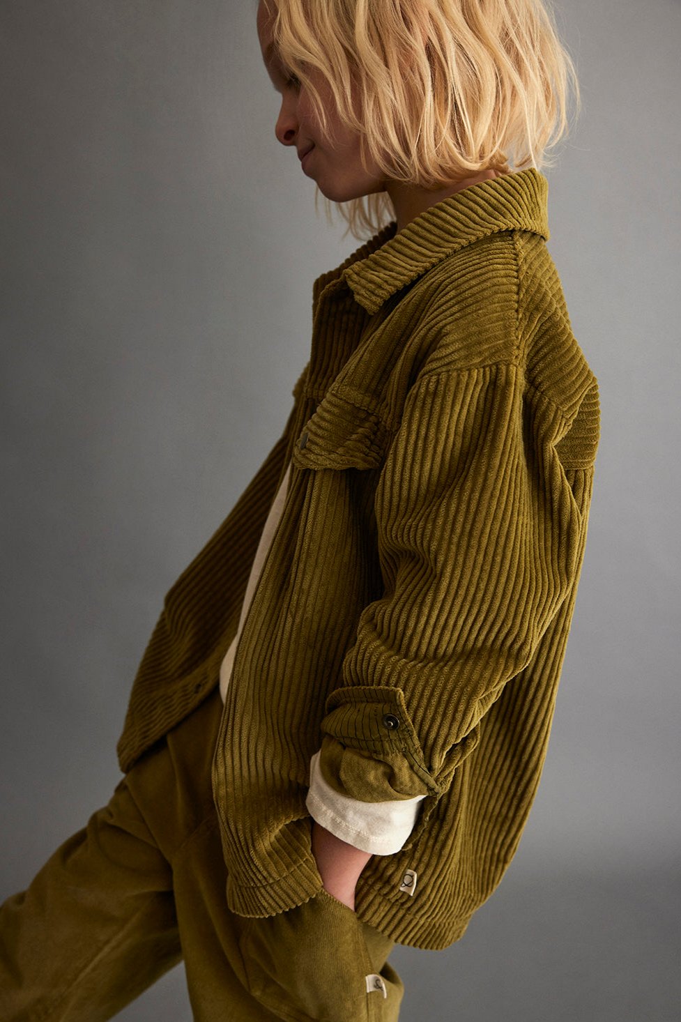 NOAK CORUROY SHIRT JACKET