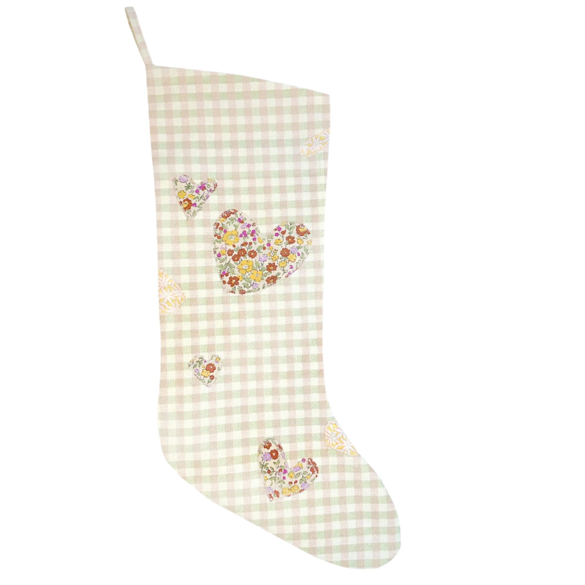 HEIRLOOM CHRISTMAS STOCKING - PLAID AMOUR - Little-ish