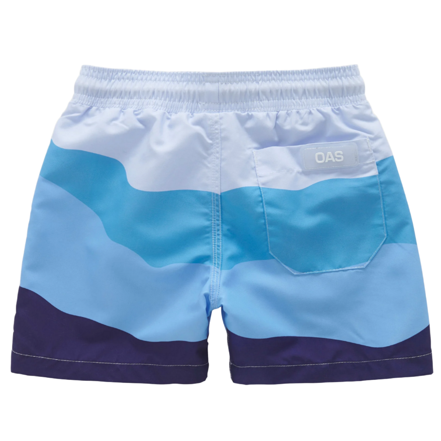 SWIM TRUNKS - BLUE WAVE - Little-ish