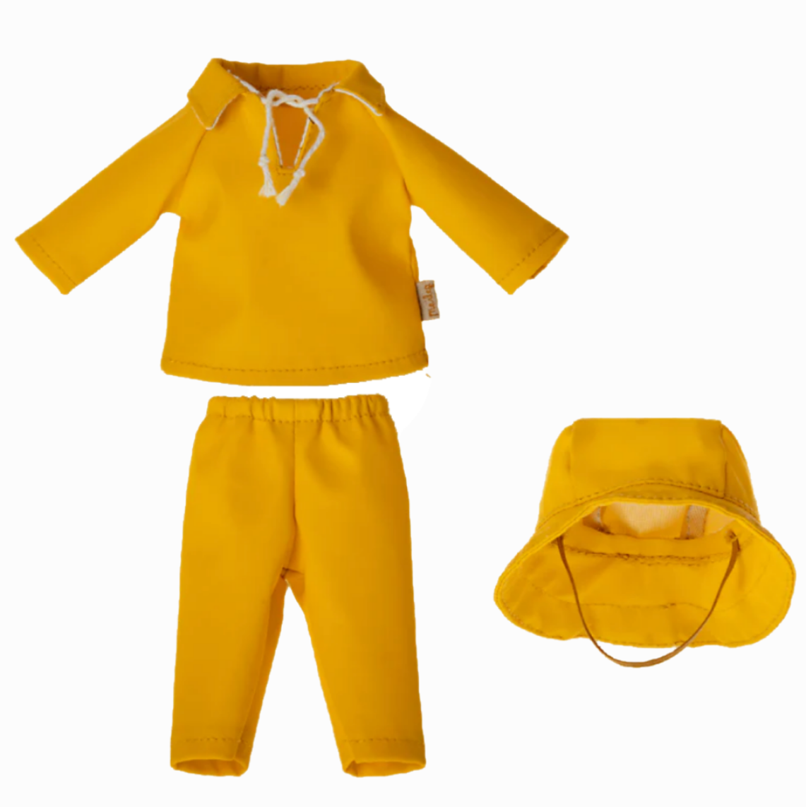 MAILEG TEDDY DAD RAINWEAR WITH HAT - Little-ish