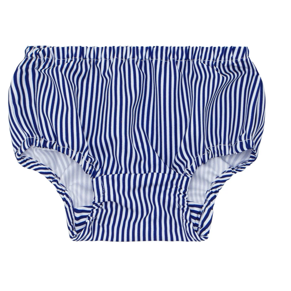 NAVY STRIPES BABY DIAPER BLOOMER COVER - Little-ish