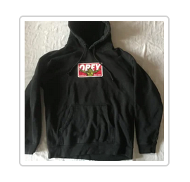 VINTAGE OBEY GIANT "KING OF THE CITY" HOODIE - Little-ish