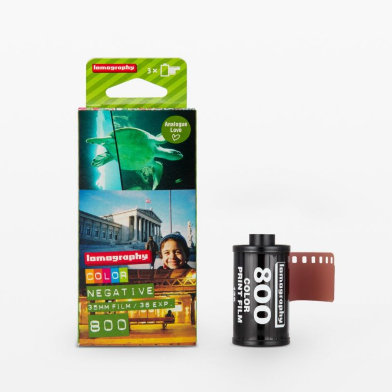 Lomography Color Negative 35 mm ISO 800 – Pack of 3 - Little-ish